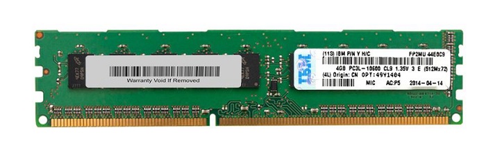 49Y1404 IBM 4GB PC3-10600 ECC SDRAM DIMM